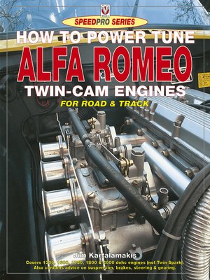 cover image of How to Power Tune Alfa Romeo Twin-Cam Engines
